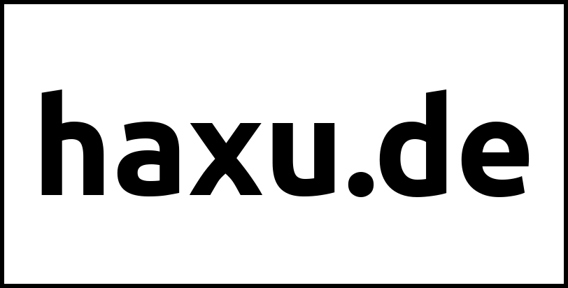 haxu.de