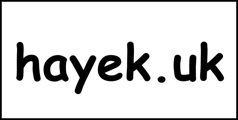 hayek.uk