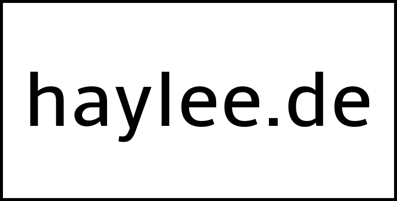 haylee.de