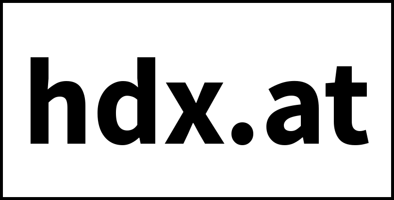 hdx.at