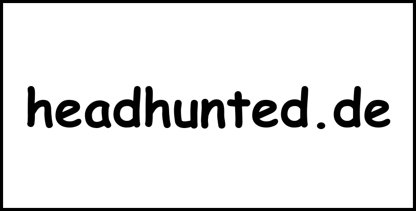 headhunted.de