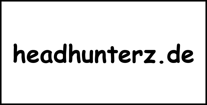 headhunterz.de