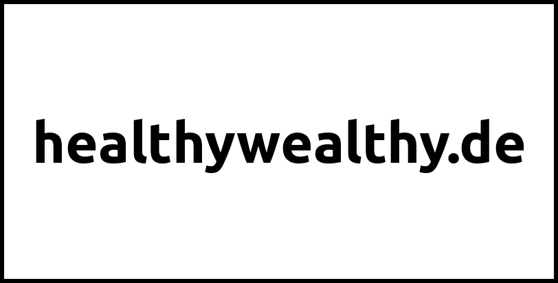 healthywealthy.de
