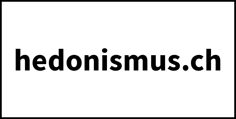 hedonismus.ch