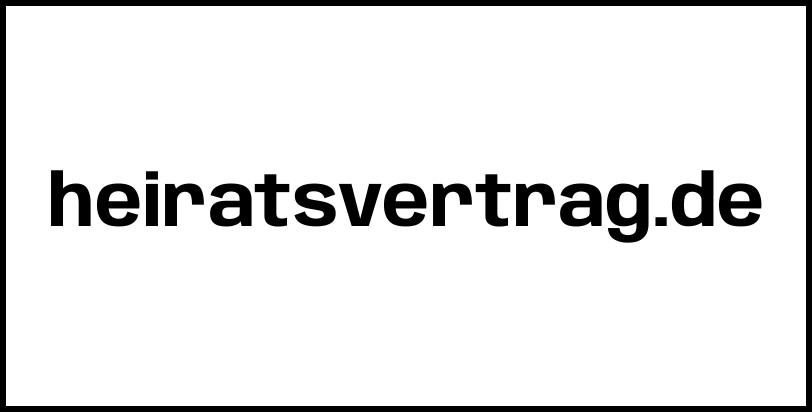 heiratsvertrag.de
