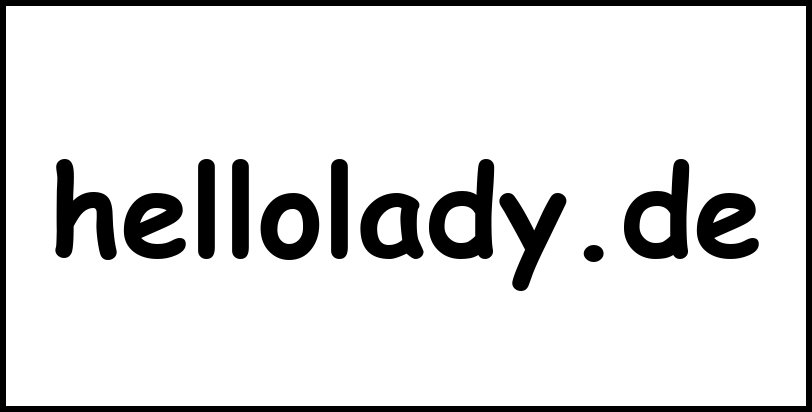 hellolady.de