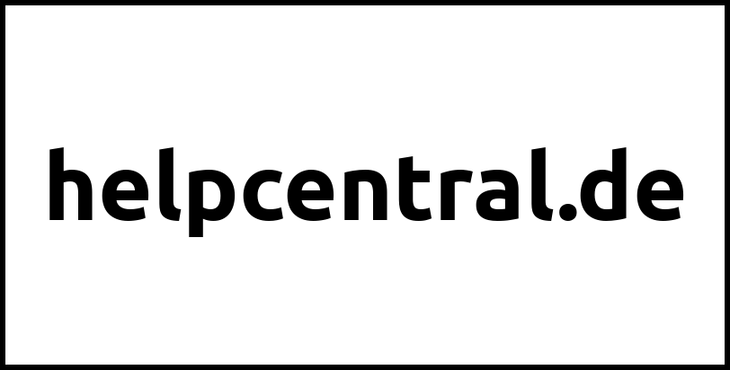 helpcentral.de