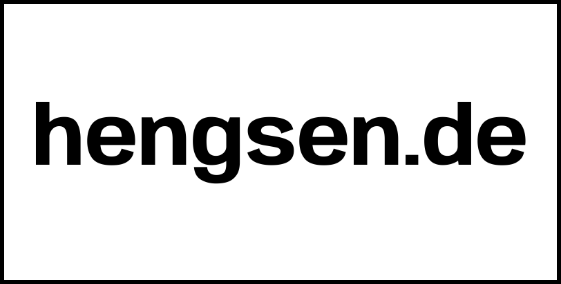 hengsen.de