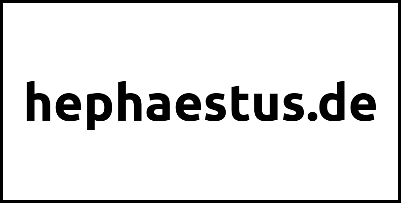 hephaestus.de
