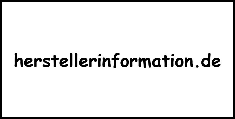 herstellerinformation.de