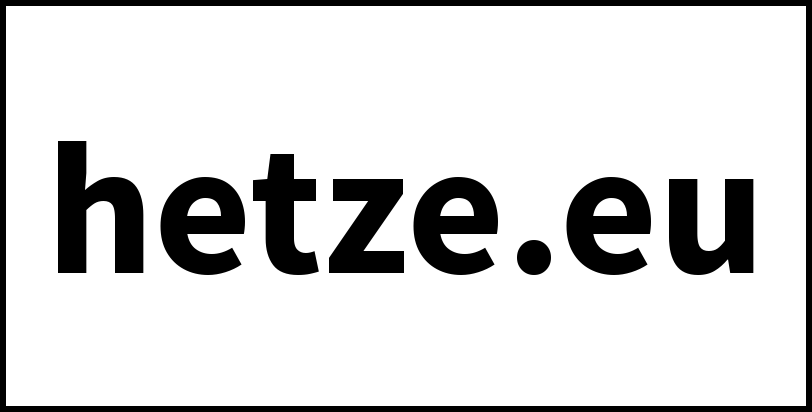 hetze.eu