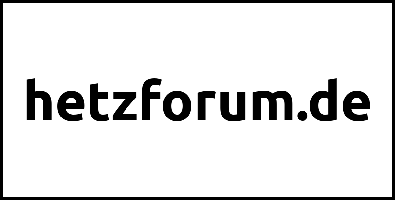 hetzforum.de