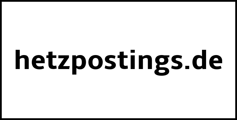 hetzpostings.de