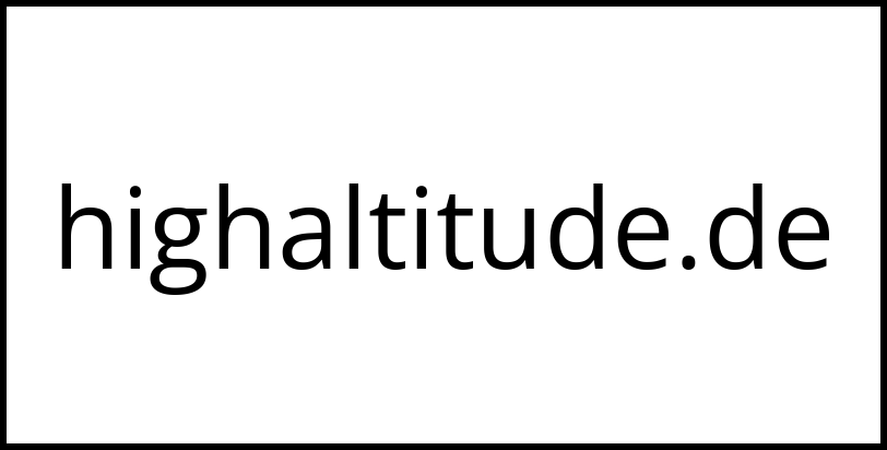 highaltitude.de