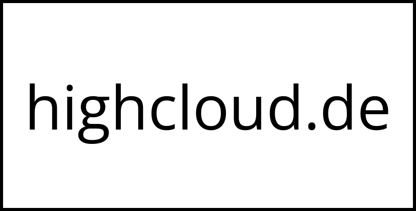 highcloud.de