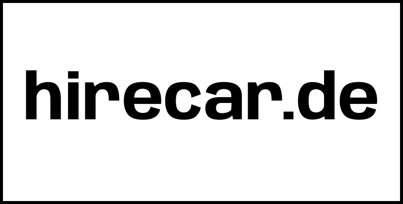 hirecar.de