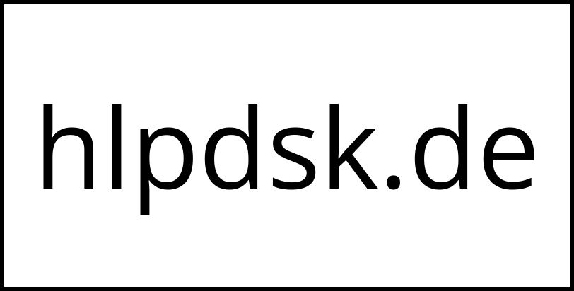 hlpdsk.de