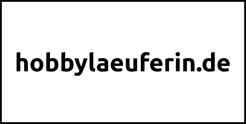 hobbylaeuferin.de