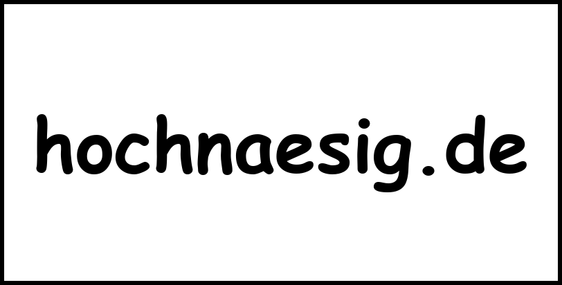 hochnaesig.de