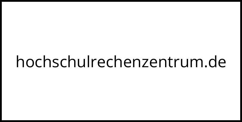 hochschulrechenzentrum.de