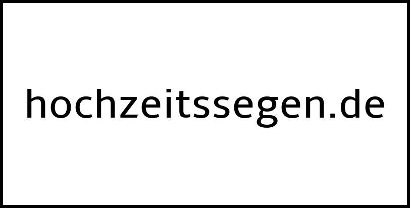 hochzeitssegen.de