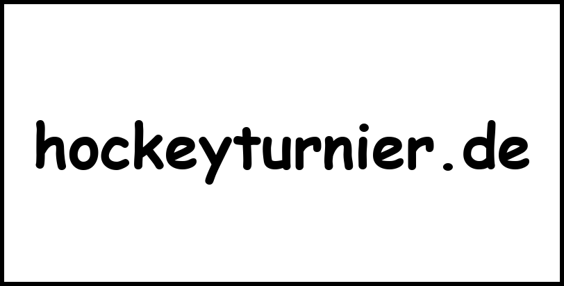 hockeyturnier.de