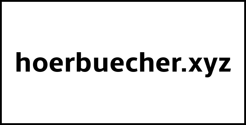 hoerbuecher.xyz
