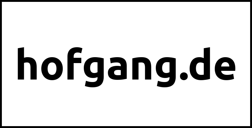 hofgang.de