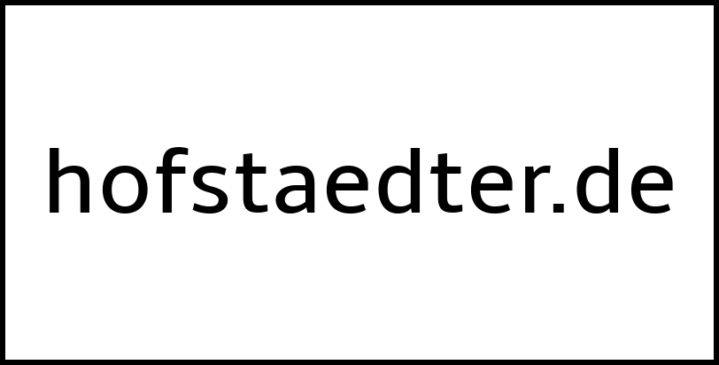 hofstaedter.de