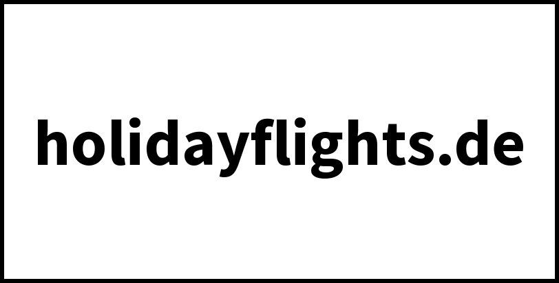 holidayflights.de