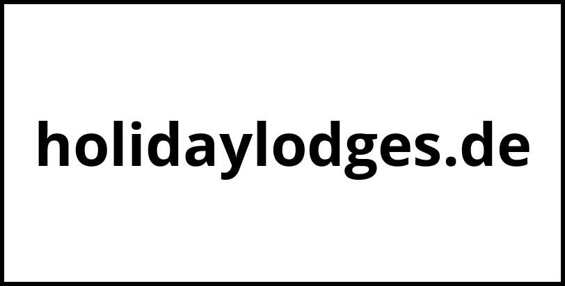 holidaylodges.de