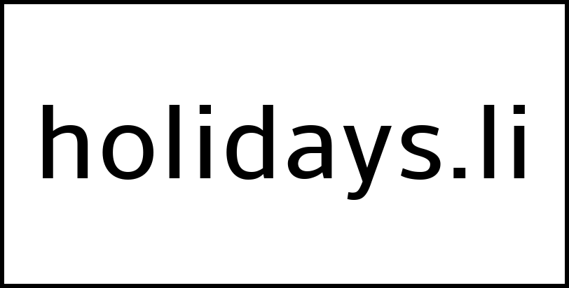holidays.li