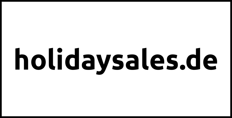holidaysales.de
