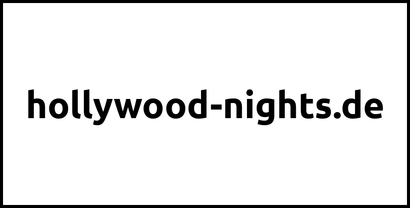 hollywood-nights.de