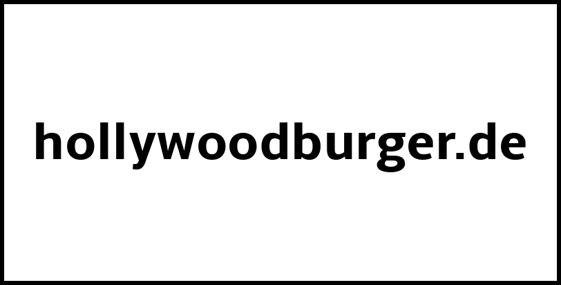 hollywoodburger.de