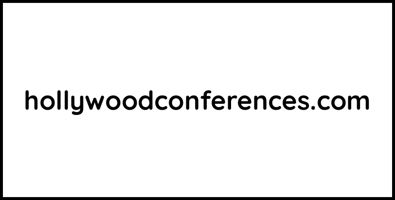 hollywoodconferences.com
