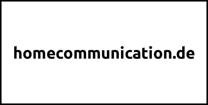 homecommunication.de