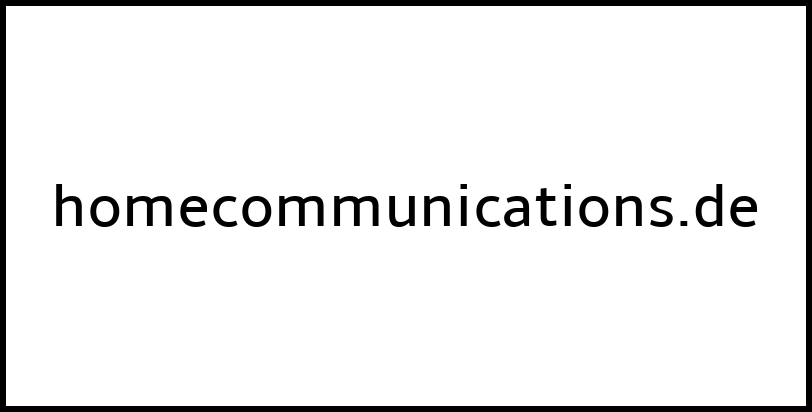 homecommunications.de