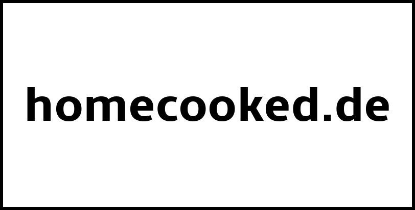 homecooked.de