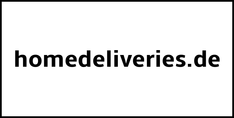 homedeliveries.de