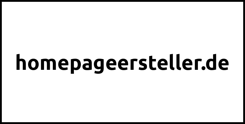 homepageersteller.de