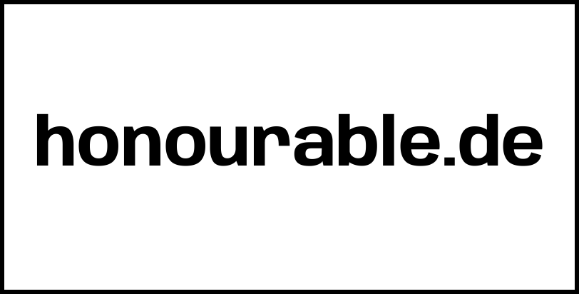 honourable.de