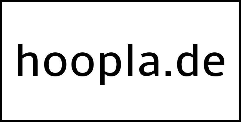 hoopla.de