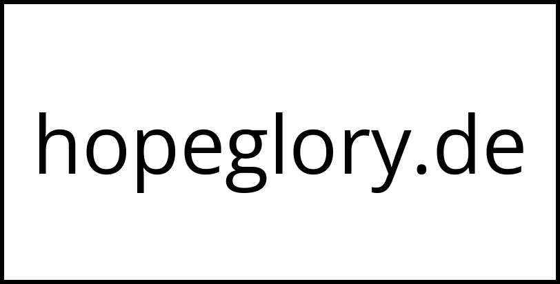 hopeglory.de