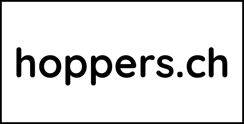 hoppers.ch