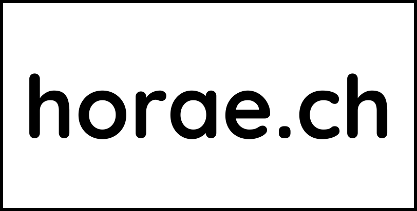 horae.ch