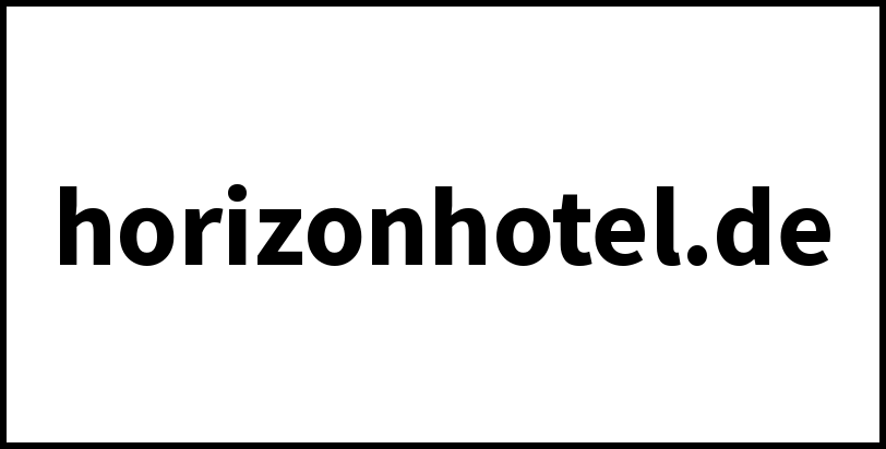 horizonhotel.de