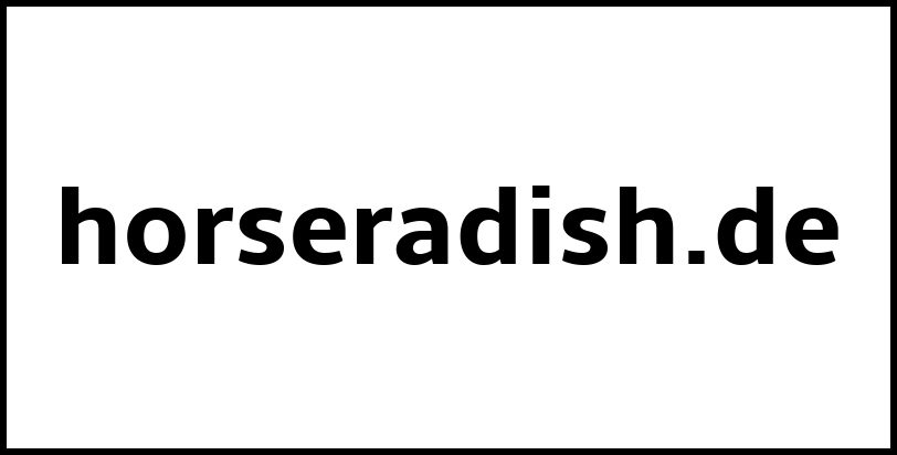 horseradish.de