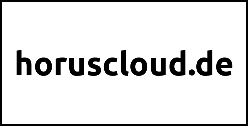 horuscloud.de