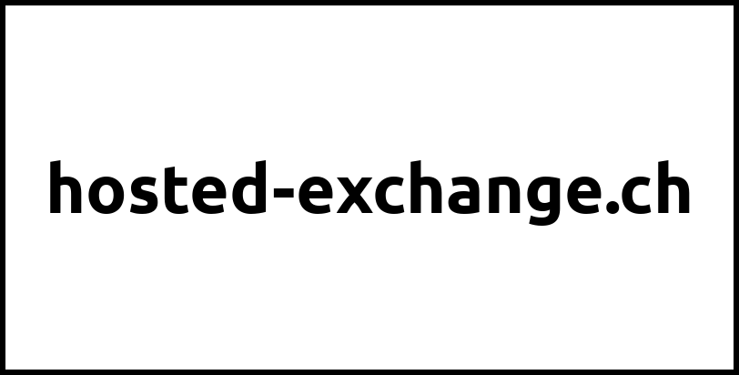 hosted-exchange.ch